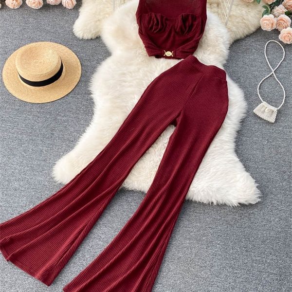 women's two piece pants autumn women red/black/white two piece set elegant square collar short high waist flare pants fashion suits fe
women's two piece pants autumn women red/black/white two piece set elegant square collar short high waist flare pants fashion suits fe