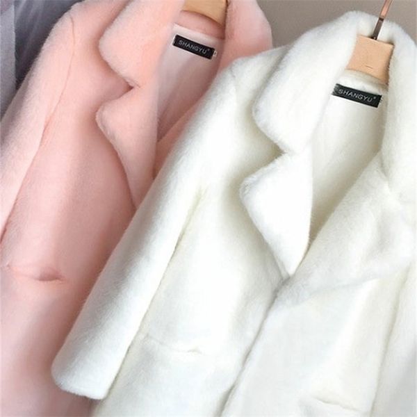 women's fur faux bella women mink coat solid female turn down collar winter warm fake lady casual jacket 220909, Black
women's fur faux bella women mink coat solid female turn down collar winter warm fake lady casual jacket 220909, Black