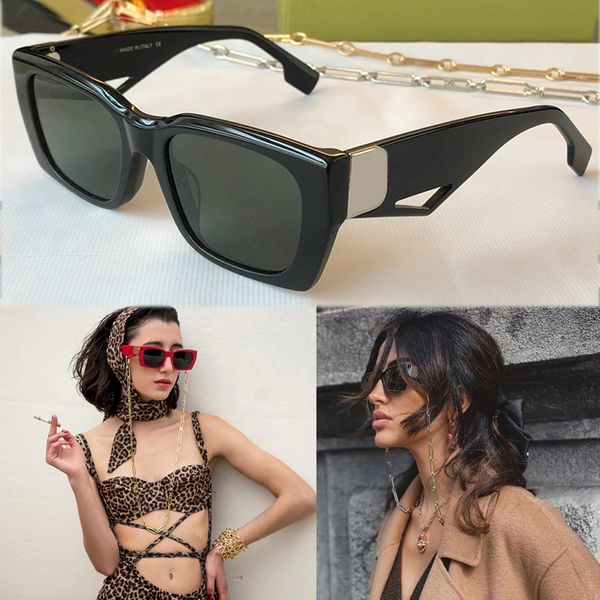 fashion sunglasses black acetate women vintage luxury brand designer motif square frame sunglasses adumbral metal gold big logo shades detac, White;black
fashion sunglasses black acetate women vintage luxury brand designer motif square frame sunglasses adumbral metal gold big logo shades detac, White;black