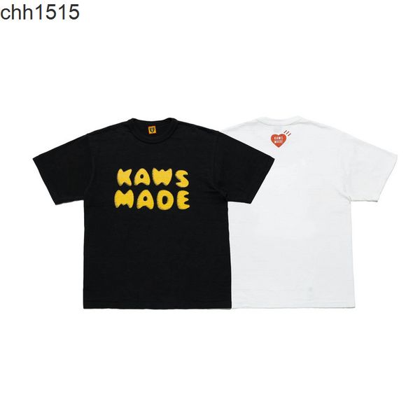 human made2022 summer alphabet printed cotton short sleeve t-shirt fashion brand loose casual half sleeve men's wear, White;black
human made2022 summer alphabet printed cotton short sleeve t-shirt fashion brand loose casual half sleeve men's wear, White;black
