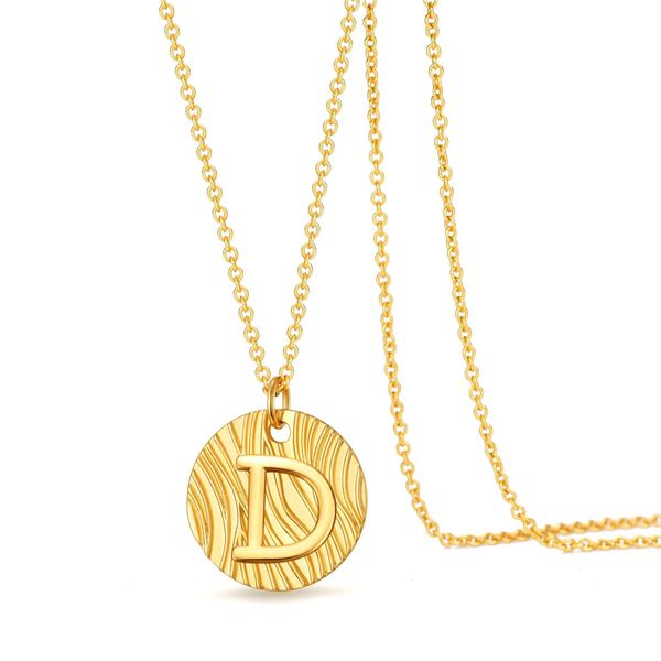 pendant necklaces l round initial necklace for women 18k gold filled coin personalized letter disc girls drop delivery 2022 ffshop2001 amzfv, Silver
pendant necklaces l round initial necklace for women 18k gold filled coin personalized letter disc girls drop delivery 2022 ffshop2001 amzfv, Silver