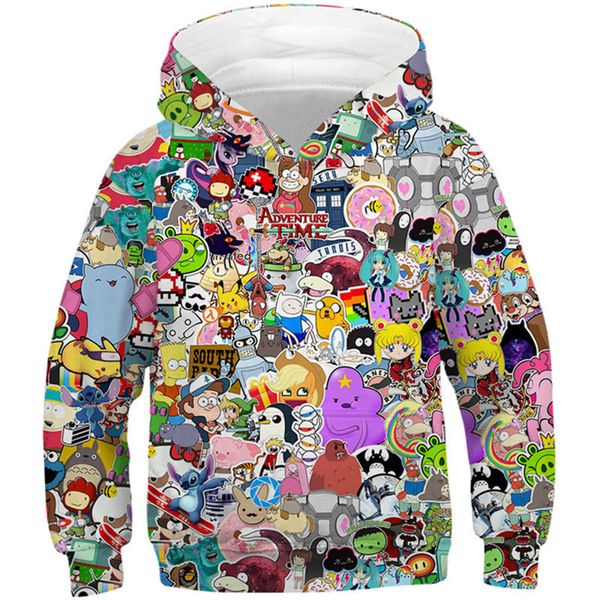 hoodies sweatshirts children harajuku anime cartoon kawaii clothes boy girl 3d hooded kids autumn spring pullover 220829, Black
hoodies sweatshirts children harajuku anime cartoon kawaii clothes boy girl 3d hooded kids autumn spring pullover 220829, Black