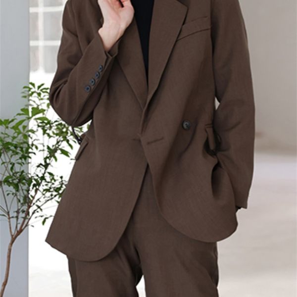 women's two piece pants women's blazer and pants two piece set office lady elegant workwear female formal slim solid trousers suit, White
women's two piece pants women's blazer and pants two piece set office lady elegant workwear female formal slim solid trousers suit, White