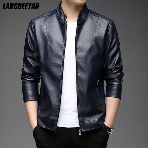 men's leather faux leather grade brand designer casual fashion faux pu fashion leather jacket men motorcycle classic coats mens clothin, Black
men's leather faux leather grade brand designer casual fashion faux pu fashion leather jacket men motorcycle classic coats mens clothin, Black