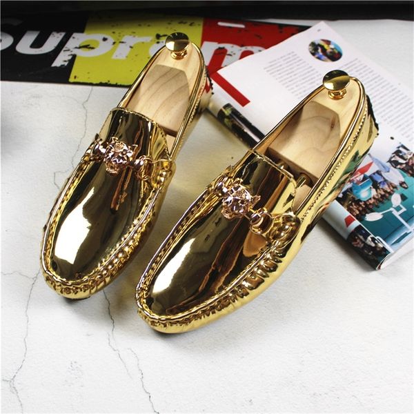 dress shoes fashion young casual loafers large size 47 48 patent leather handmade men rubber non-slip driving footwear 220912, Black
dress shoes fashion young casual loafers large size 47 48 patent leather handmade men rubber non-slip driving footwear 220912, Black