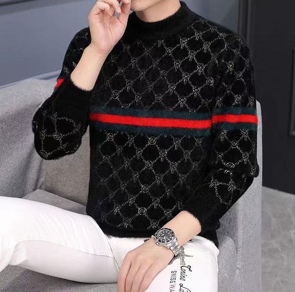 men sweaters jackets coats brand designer fashion jacquard knitted cardigan thick warm christmas sweaters mens clothing, White;black
men sweaters jackets coats brand designer fashion jacquard knitted cardigan thick warm christmas sweaters mens clothing, White;black