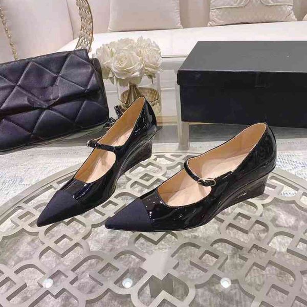 dress shoes high heels 6cm straight belt mary jane women's shoes slope patent leather pointed temperament celebrity single, Black
dress shoes high heels 6cm straight belt mary jane women's shoes slope patent leather pointed temperament celebrity single, Black