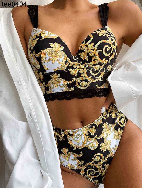 vintage print women bikini set lace gladiator shoe bra high waist bottoms swimsuit fashion female beachwear swimwear, White;black
vintage print women bikini set lace gladiator shoe bra high waist bottoms swimsuit fashion female beachwear swimwear, White;black