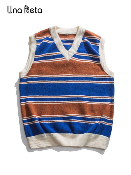 men s sweaters una reta vest men autumn streetwear knitted hip hop colorful stripes pullover s harajuku couple women 220912, White;black
men s sweaters una reta vest men autumn streetwear knitted hip hop colorful stripes pullover s harajuku couple women 220912, White;black