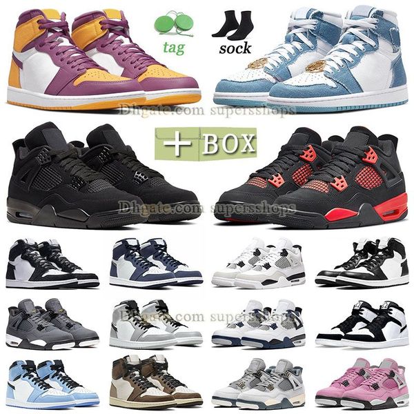 high og 1s denim basketball shoes 4s with box mens womens jumpman 1 brotherhood midnight navy mid smoke grey 4 iv military black cat blue re
high og 1s denim basketball shoes 4s with box mens womens jumpman 1 brotherhood midnight navy mid smoke grey 4 iv military black cat blue re