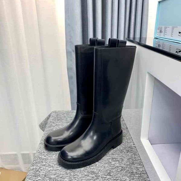 boots long boots women's ann's thick heel high tube leather cavalry medium long, Black
boots long boots women's ann's thick heel high tube leather cavalry medium long, Black