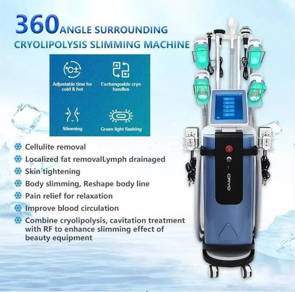 5 handles cryo slimming machine lipo massage cryolipolyse fat ing slim treatment body reshape e 40k cvitation rf lipolaser beauty equipment
5 handles cryo slimming machine lipo massage cryolipolyse fat ing slim treatment body reshape e 40k cvitation rf lipolaser beauty equipment