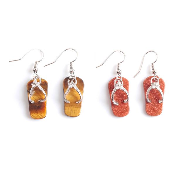 wholesale new flip flops shoes dangle earrings for women natural tiger eye beads stone chakra lady eardrop jewelry bw915, Silver
wholesale new flip flops shoes dangle earrings for women natural tiger eye beads stone chakra lady eardrop jewelry bw915, Silver