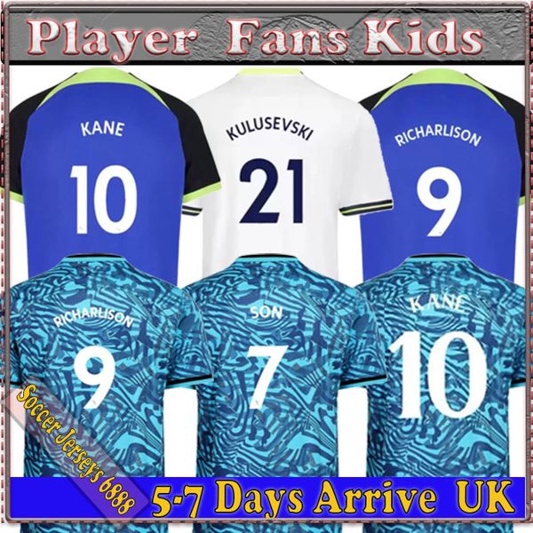 kane son 22 23 richarlison soccer jersey kulusevski hojbjerg spence perisic dier 2022 2023 lucas romero tottenham football kit shirt spurs t, Black;yellow
kane son 22 23 richarlison soccer jersey kulusevski hojbjerg spence perisic dier 2022 2023 lucas romero tottenham football kit shirt spurs t, Black;yellow