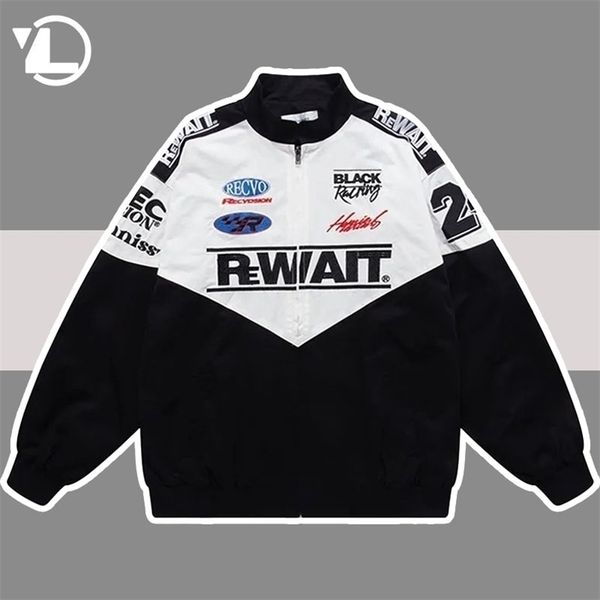mens jackets hip hop racing jackets men high street letter embroidery patchwork college windbreaker coats retro motorcycle varsity jacket 22, Black;brown
mens jackets hip hop racing jackets men high street letter embroidery patchwork college windbreaker coats retro motorcycle varsity jacket 22, Black;brown