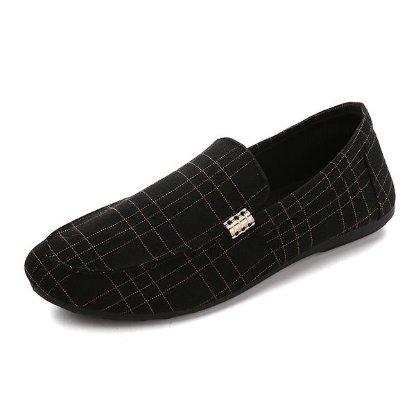dress shoes whohol brand size 44 men casual fashion canvas loafers moccasins slip on 's flats male driving 220912, Black
dress shoes whohol brand size 44 men casual fashion canvas loafers moccasins slip on 's flats male driving 220912, Black