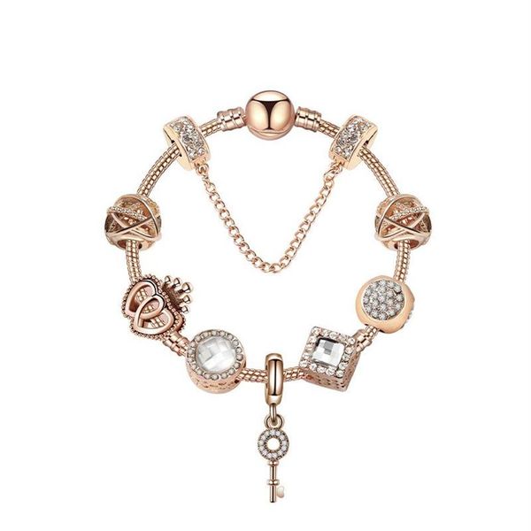 original pandoras 925 silver rose gold crystal lock pendant bracelet diy beads charm safety chain bracelets jewelry holiday gift243l, Golden;silver
original pandoras 925 silver rose gold crystal lock pendant bracelet diy beads charm safety chain bracelets jewelry holiday gift243l, Golden;silver