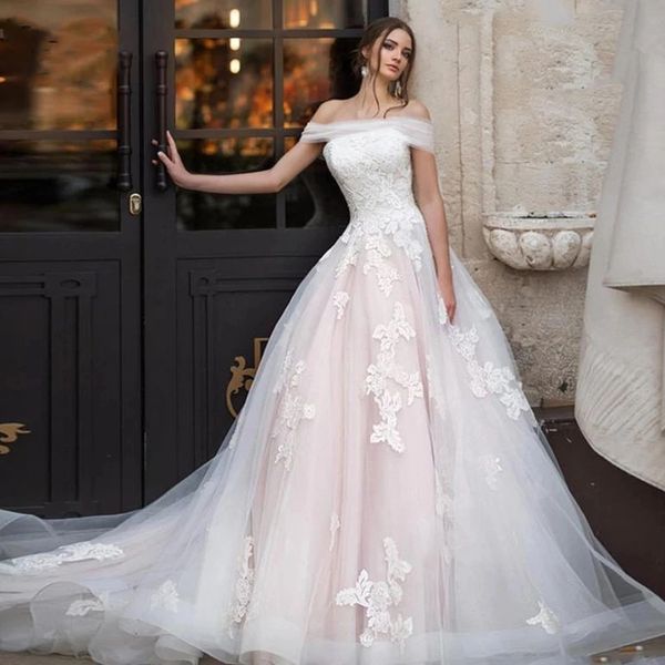 a-line lace women's wedding dress bride one line collar half backless vestidos elegantes para mujer 2023 luxurious gowns, White
a-line lace women's wedding dress bride one line collar half backless vestidos elegantes para mujer 2023 luxurious gowns, White