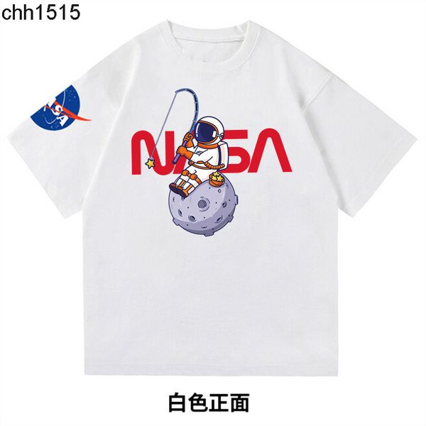 tide brand nasa bear combed tee short sleeve t-shirt men and women cartoon nasa loose top, White;black
tide brand nasa bear combed tee short sleeve t-shirt men and women cartoon nasa loose top, White;black