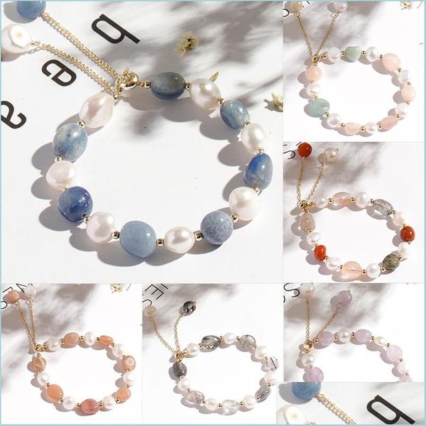 beaded strands natural freshwater pearl gemstone healing beads bracelet women pink crystal amethyst temperament charm bracelets girl dhcax, Black
beaded strands natural freshwater pearl gemstone healing beads bracelet women pink crystal amethyst temperament charm bracelets girl dhcax, Black
