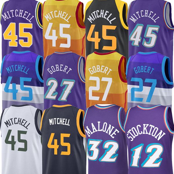utahs jazzs mens basketball''nba''jersey donovan 45 mitchell youth rudy 27 gobert s-2xl john 12 stockton karl 32 malone, Black;red
utahs jazzs mens basketball''nba''jersey donovan 45 mitchell youth rudy 27 gobert s-2xl john 12 stockton karl 32 malone, Black;red