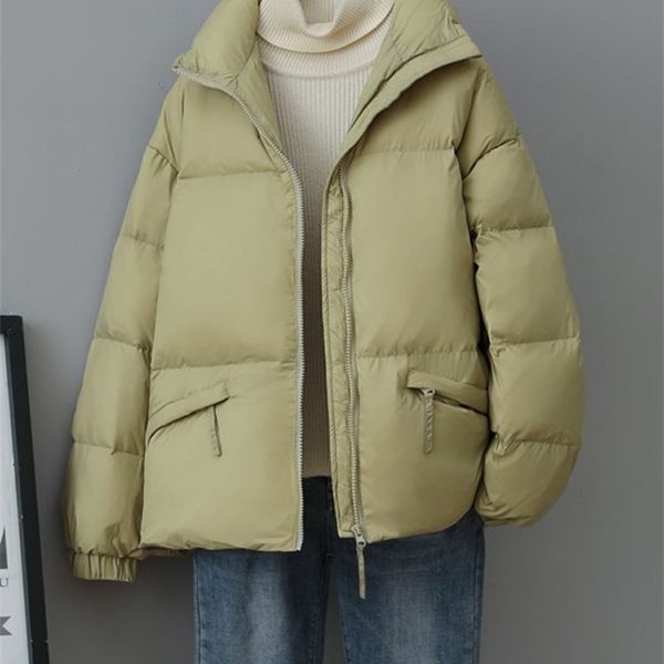 womens down parkas winter womens hoodless zipper loose down jacket womens solid color short white duck down jacket 220912, Black
womens down parkas winter womens hoodless zipper loose down jacket womens solid color short white duck down jacket 220912, Black
