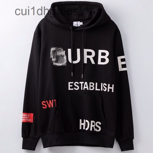 2022 brand burb hoodies price chaopai autumn winter misplaced letter digital printed men's women's long slee, Black
2022 brand burb hoodies price chaopai autumn winter misplaced letter digital printed men's women's long slee, Black
