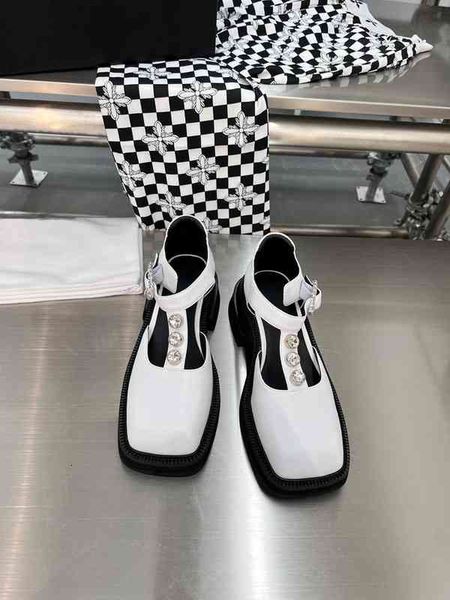 autumn dress shoes mary jane single shoes women's head thick heel british feng shui diamond flat bottom line buckle small leather 0wbj, Black
autumn dress shoes mary jane single shoes women's head thick heel british feng shui diamond flat bottom line buckle small leather 0wbj, Black