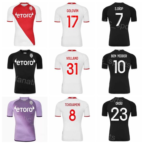 as monaco 22-23 soccer 14 ismail jakobs jerseys 17 aleksandr golovin 27 krepin diatta 10 wissam ben yedder 12 caio henrique 36 breel embolo, Black;yellow
as monaco 22-23 soccer 14 ismail jakobs jerseys 17 aleksandr golovin 27 krepin diatta 10 wissam ben yedder 12 caio henrique 36 breel embolo, Black;yellow