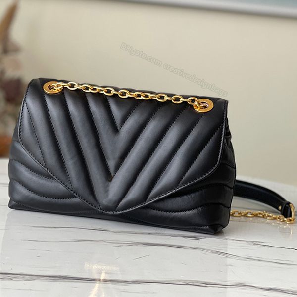 women crossbody shoulder chain bag new wave messenger soft pillow leather clutch v quilting foldover buckle vintage fashion 24cm l308
women crossbody shoulder chain bag new wave messenger soft pillow leather clutch v quilting foldover buckle vintage fashion 24cm l308