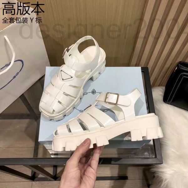 sandals designer p family triangle standard baotou hollow out sandals women's 2022 new thick bottom gear woven leisure elevated shoes 4, Black
sandals designer p family triangle standard baotou hollow out sandals women's 2022 new thick bottom gear woven leisure elevated shoes 4, Black