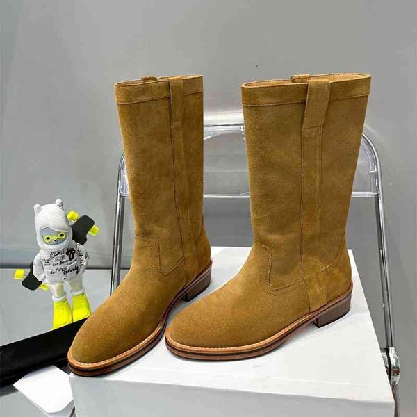 boots early autumn leather medium boots women's thick heel thin western cowboy round toe short, Black
boots early autumn leather medium boots women's thick heel thin western cowboy round toe short, Black
