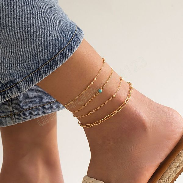 vintage beaded hollow cross chain anklet women simple multilayer gold color metal anklets girls charm fashion jewelry, Red;blue
vintage beaded hollow cross chain anklet women simple multilayer gold color metal anklets girls charm fashion jewelry, Red;blue