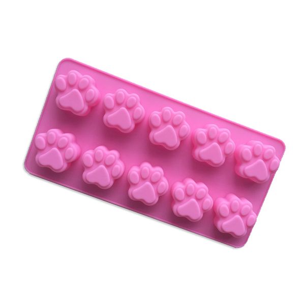 10 holes paws cake mold chocolate candy mould non-stick silicone molds baking for chocolates candies ice cubes jelly handmade soap pink blue
10 holes paws cake mold chocolate candy mould non-stick silicone molds baking for chocolates candies ice cubes jelly handmade soap pink blue