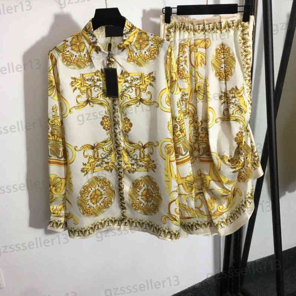women two piece dresses fashion classic joint two piece sets vintage floral print shirt and high waist pleated skirt designer suit 0912, White
women two piece dresses fashion classic joint two piece sets vintage floral print shirt and high waist pleated skirt designer suit 0912, White