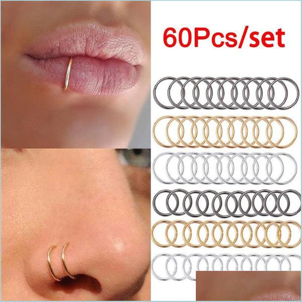 other see pic 60pcs/set seamless norse rings punk hip hop lip segment piercing ear hoops body jewelrysee drop delivery 2021 jewelry yu dh051, Slivery;golden
other see pic 60pcs/set seamless norse rings punk hip hop lip segment piercing ear hoops body jewelrysee drop delivery 2021 jewelry yu dh051, Slivery;golden