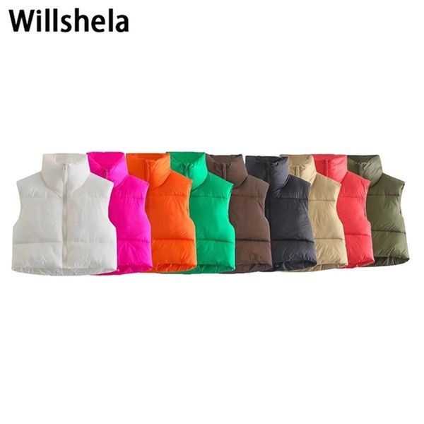 women's vests willshela women fashion high neck cropped waistcoat puff vest casual woman sleeveless jacket chic lady winter warm outfit, Black;white
women's vests willshela women fashion high neck cropped waistcoat puff vest casual woman sleeveless jacket chic lady winter warm outfit, Black;white