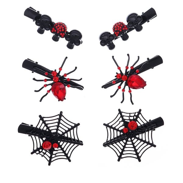 headbands jlzxsy 6pcs set halloween hair clip barrette crystal spider design grips personality funny bang clips 220912, Silver
headbands jlzxsy 6pcs set halloween hair clip barrette crystal spider design grips personality funny bang clips 220912, Silver