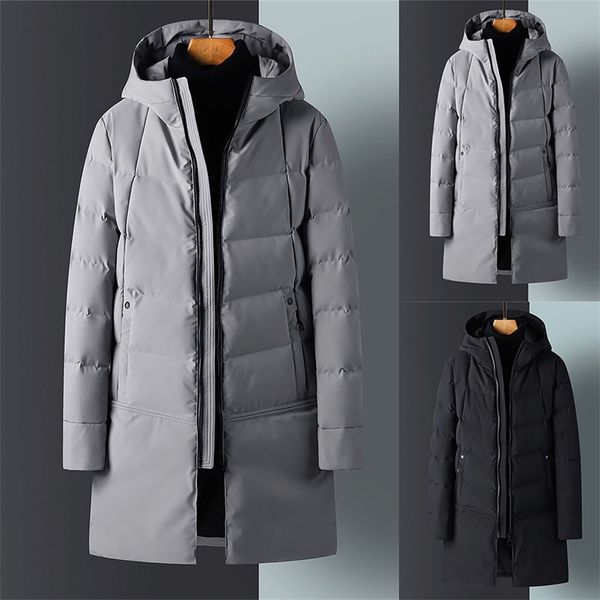 men winter lengthened padded jacket parka long section warm thicken jacket outwear windproof coat hooded plus size 220912, Black
men winter lengthened padded jacket parka long section warm thicken jacket outwear windproof coat hooded plus size 220912, Black