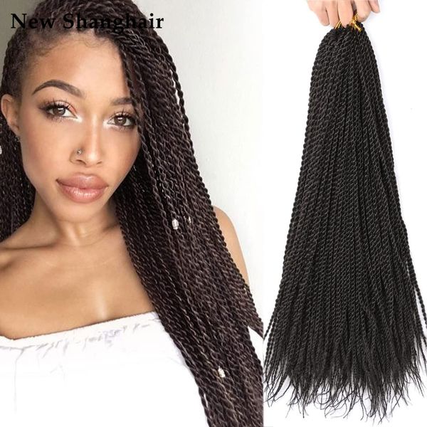 18 inch ombre color senegalese twist hair crochet braids 30 stands/pack synthetic braiding hair extensions for black women bs23b
18 inch ombre color senegalese twist hair crochet braids 30 stands/pack synthetic braiding hair extensions for black women bs23b