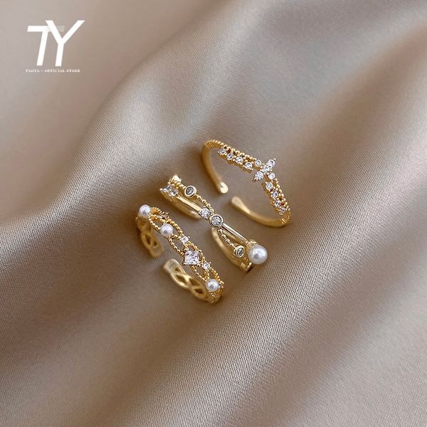 new temperament zircon rings elegant women ring luxury wedding party opening ring versatile student joint for girls, Silver
new temperament zircon rings elegant women ring luxury wedding party opening ring versatile student joint for girls, Silver