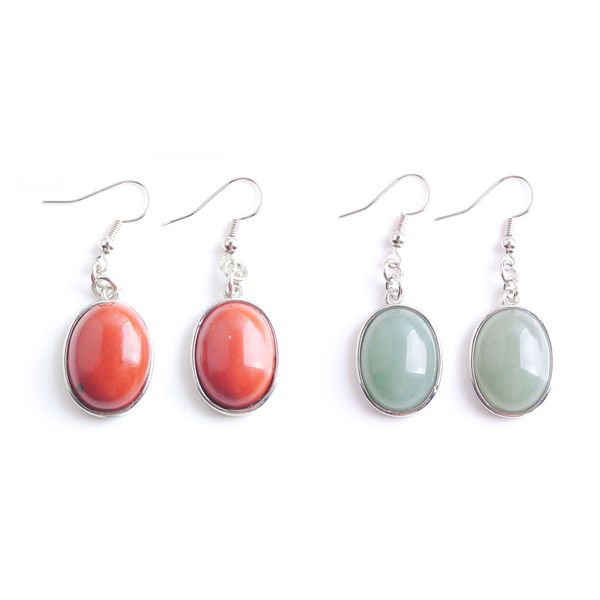 fashion green aventurine quartz dangle earrings healing natural stone egg-shaped eardrop for women wed jewelry bw916, Silver
fashion green aventurine quartz dangle earrings healing natural stone egg-shaped eardrop for women wed jewelry bw916, Silver