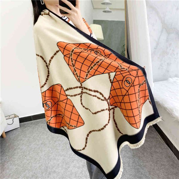classic style autumn and shawl new imitation cashmere jacquard scarf women's double-sided bib sunshade warm towel, Blue;gray
classic style autumn and shawl new imitation cashmere jacquard scarf women's double-sided bib sunshade warm towel, Blue;gray