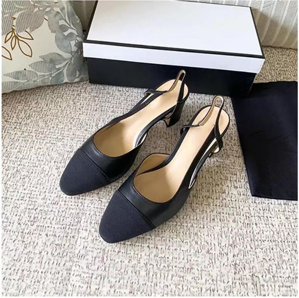 with box designer- women fashion shoes ladies dress sandals leather high heels spring and autumn pointed toe height 6.5cm 35-40, Black
with box designer- women fashion shoes ladies dress sandals leather high heels spring and autumn pointed toe height 6.5cm 35-40, Black