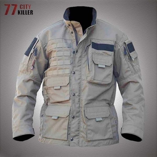mens jackets tactical jacket men military allterrain versatile windproof bomber windbreaker mens stand collar multiple pocket army outwear 2, Black;brown
mens jackets tactical jacket men military allterrain versatile windproof bomber windbreaker mens stand collar multiple pocket army outwear 2, Black;brown