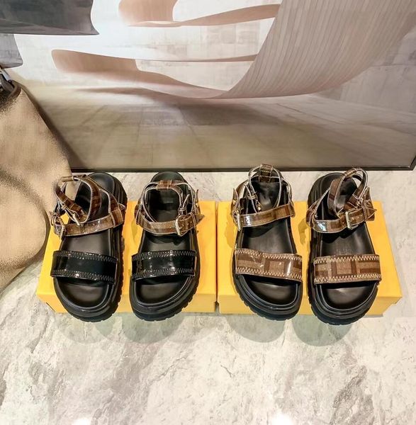 designer thick-soled sandal fashion buckle latch leisure shoes women's summer sandbeach shoe classic letter retro sandals luxury women, Black
designer thick-soled sandal fashion buckle latch leisure shoes women's summer sandbeach shoe classic letter retro sandals luxury women, Black