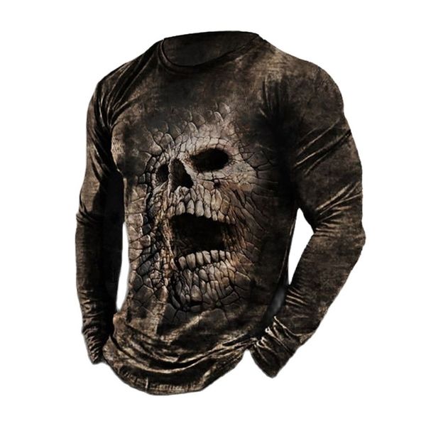 men's t-shirts 3d printed vintage skull t shirt for cotton long sleeve t-shirt street loose o-neck oversized camiseta clothing 5xl 220, White;black
men's t-shirts 3d printed vintage skull t shirt for cotton long sleeve t-shirt street loose o-neck oversized camiseta clothing 5xl 220, White;black