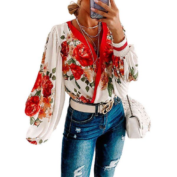 women's 2021 women fashion shirt lady long sleeve blouse turn-down collarbutton design print casual shirts t220825, White
women's 2021 women fashion shirt lady long sleeve blouse turn-down collarbutton design print casual shirts t220825, White