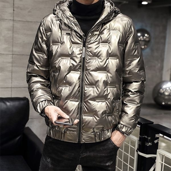 mens down parkas mens down coat shiny surface material with hooded winter warm long sleeve solid youth slim fit jackets coat 220909, Black
mens down parkas mens down coat shiny surface material with hooded winter warm long sleeve solid youth slim fit jackets coat 220909, Black
