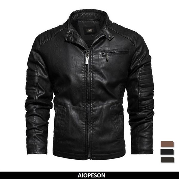 men's leather faux leather aiopeson fleece pu mens leather jacket solid color pocket zipper stand collar button men's jacket autum, Black
men's leather faux leather aiopeson fleece pu mens leather jacket solid color pocket zipper stand collar button men's jacket autum, Black